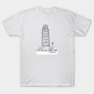 Leaning Tower of Pisa T-Shirt